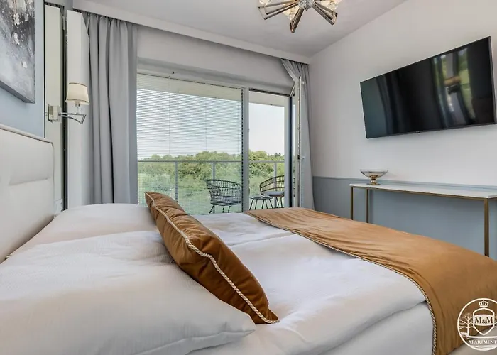 Apartahotel Polanki Aqua - Aquapark, Free Parking, M&m Kołobrzeg